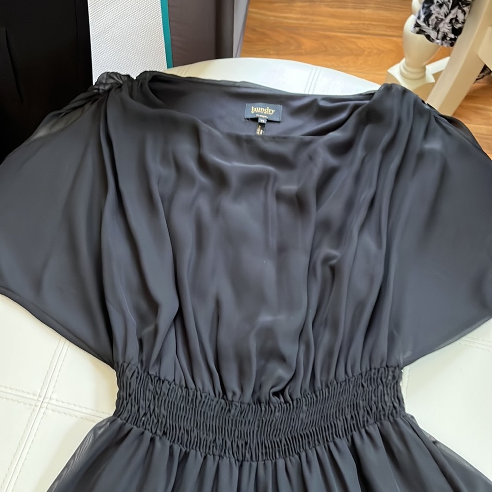 Long Black Dress. LAUNDRY sz 10